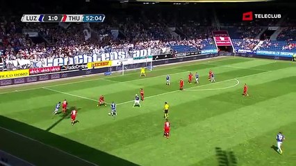 FC Luzern 2:0 FC Thun (Swiss Super League 5. Runde 2016/2017 21.August 2016)