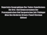 [PDF] Repertoire Geographique Des Textes Cuneiformes: Die Orts- Und Gewassernamen Der Prasargonischen