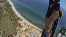 Un dimanche d'été en parapente à la plage