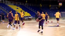 FCB Basket: primer entrenament del Barça Lassa [CAT]