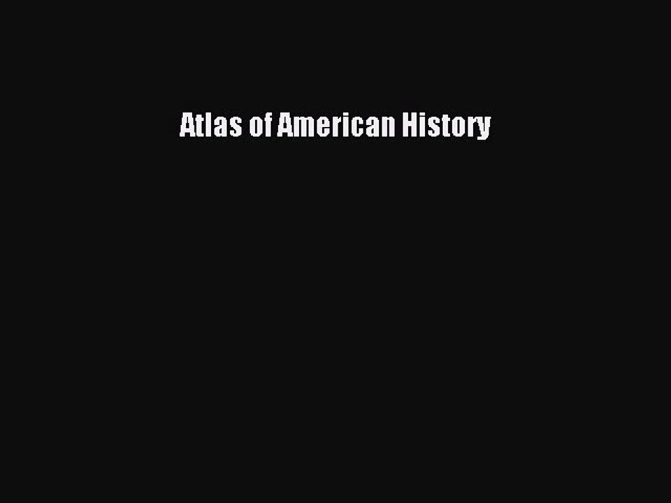 [PDF] Atlas of American History Full Colection