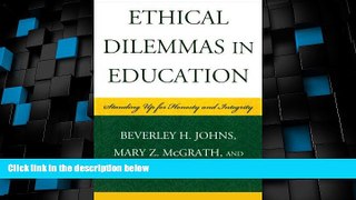 Big Deals  Ethical Dilemmas in Education: Standing Up for Honesty and Integrity  Free Full Read