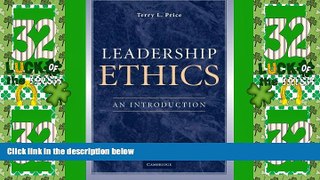 Big Deals  Leadership Ethics: An Introduction  Free Full Read Most Wanted