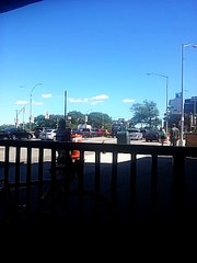 From The Veranda Looking Down Queens Blvd