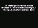 [PDF] The Prehistory of the Northeast Bahtiyari Mountains Iran: The Rise of a Highland Way