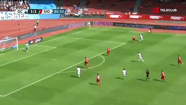 Grasshoppers 2:1 FC Sion (Swiss Super League 5. Runde 2016/2017 21.August 2016)