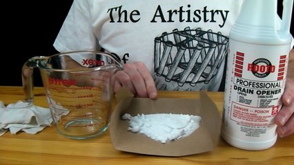 How to Make Flash Paper - Magic Trick Fireballs (Nitrocellulose)