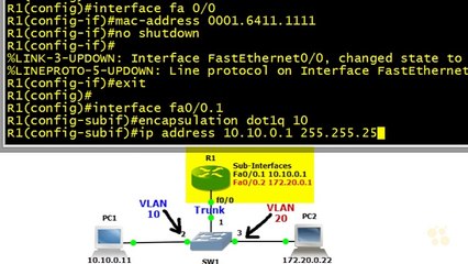 20 - Inter-VLAN Routing (Ext - Router)