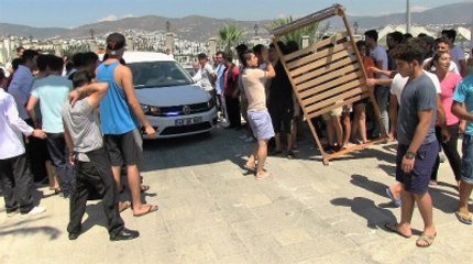 Bodrum'da Eylem Yapan Personel Lüks Oteli İşgal Etti