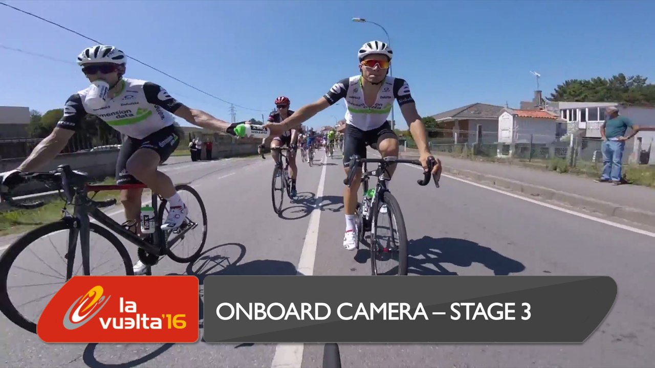 Onboard camera / Cámara a bordo - Etapa 3 - La Vuelta a España 2016