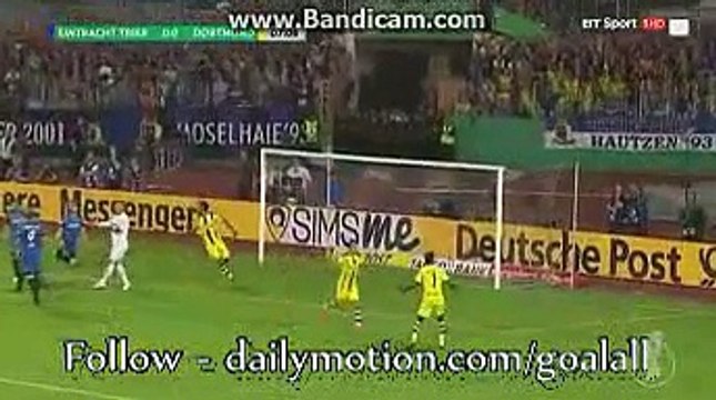 0-1 Shinji Kagawa GOAL - Eintracht Trier 0-1 Borussia Dortmund - DFB POKAL - 22.08.2016
