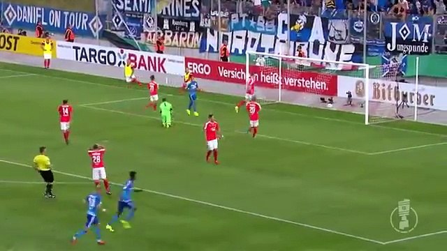 Zwickau - Hamburger SV 0 - 1 Goal A. Halilović (GERMANY DFB Pokal - 22.08.2016)