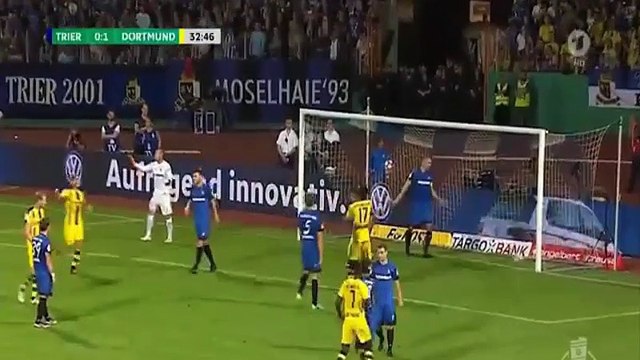 Eintracht Trier 0-2 Borussia Dortmund Highlights Video Goals August 22, 2016
