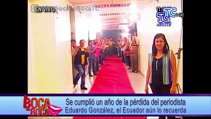 Anita Buljubasich recuerda con nostalgia a su amigo Eduardo González