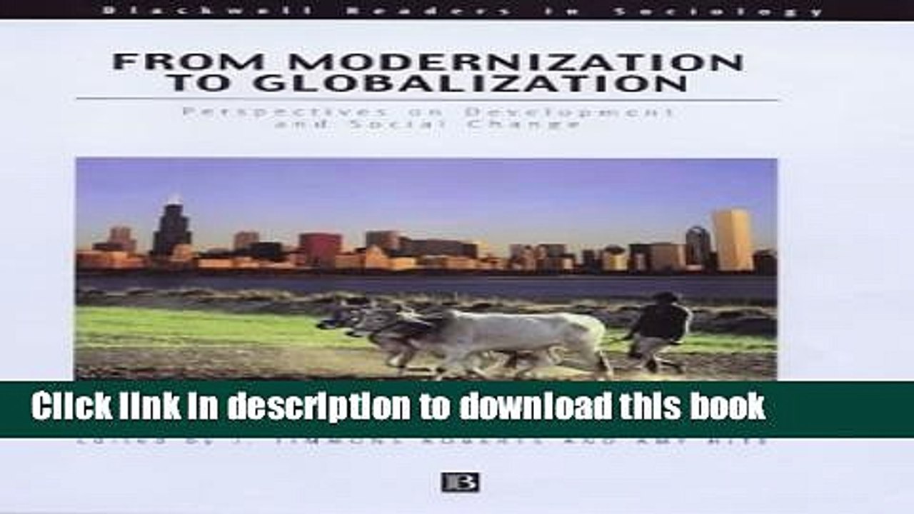 [PDF] From Modernization to Globalization: Perspectives on Development and Social Change