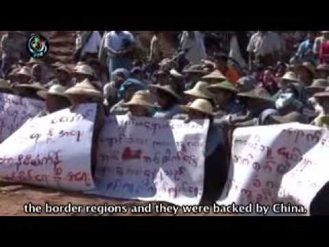 Aung Min at Monywa copper mine