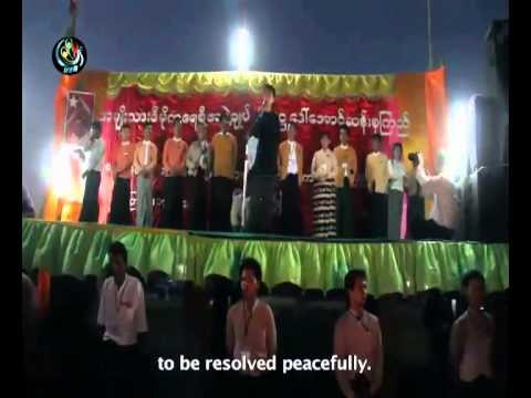 Suu Kyi speaks at Lapadaung