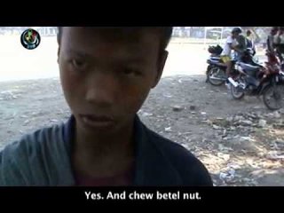 The kids who sniff glue