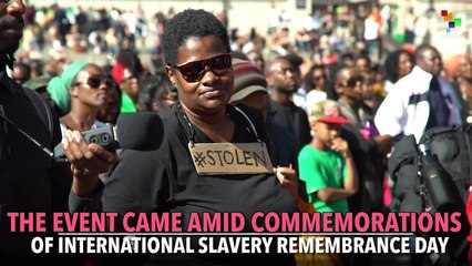 Hundreds Hold Memorial for Victims of Slave Trade