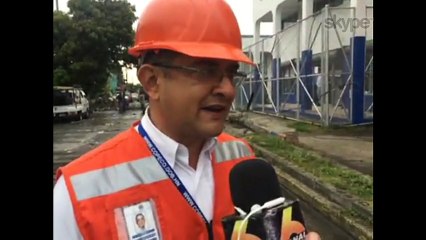 Tormenta provoca caos en San Pedro Sula