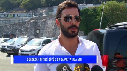 Barış Arduç Demokrasi Mitinginde 7 Ağustos 2016