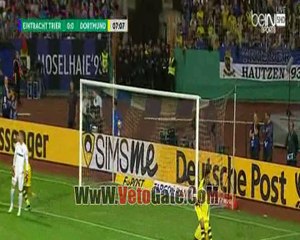 "بوروسيا دورتموند" يصعد بثلاثيه امام إنتراخت تراير بكأس المانيا