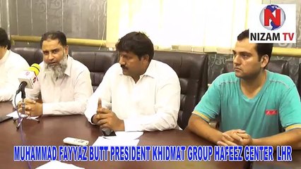 Exclusive Interview: Members of Khidmat Group Hafeez Center  Lahore