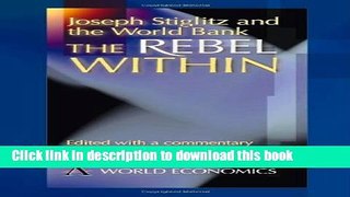 [PDF] Joseph Stiglitz and the World Bank: The Rebel Within (Anthem Studies in Development and