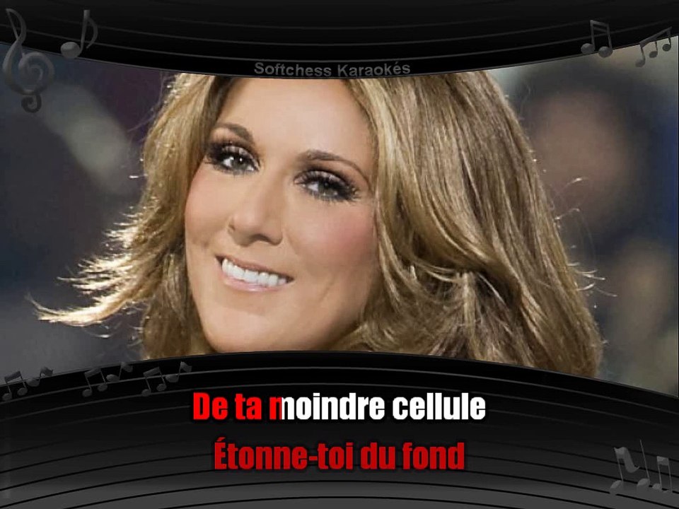 Céline Dion - Le miracle (karaoké réalisé par Softchess)