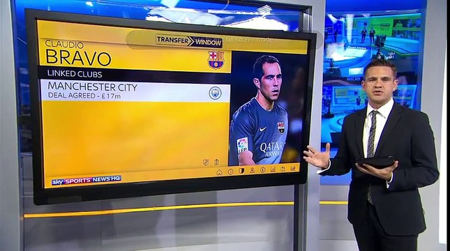 Manchester City Agree £17million Deal For Claudio Bravo - 22 08 2016