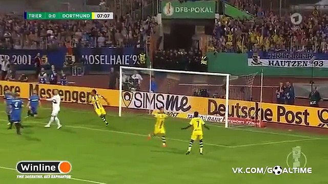 All Goals HD -Eintracht Trier 0-3 Borussia Dortmund 22-08-2016 HD