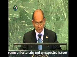 下载视频: Thein Sein addresses UN General Assembly