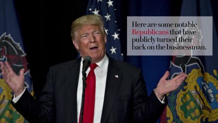 Republicans Who Have Abandoned Donald Trump