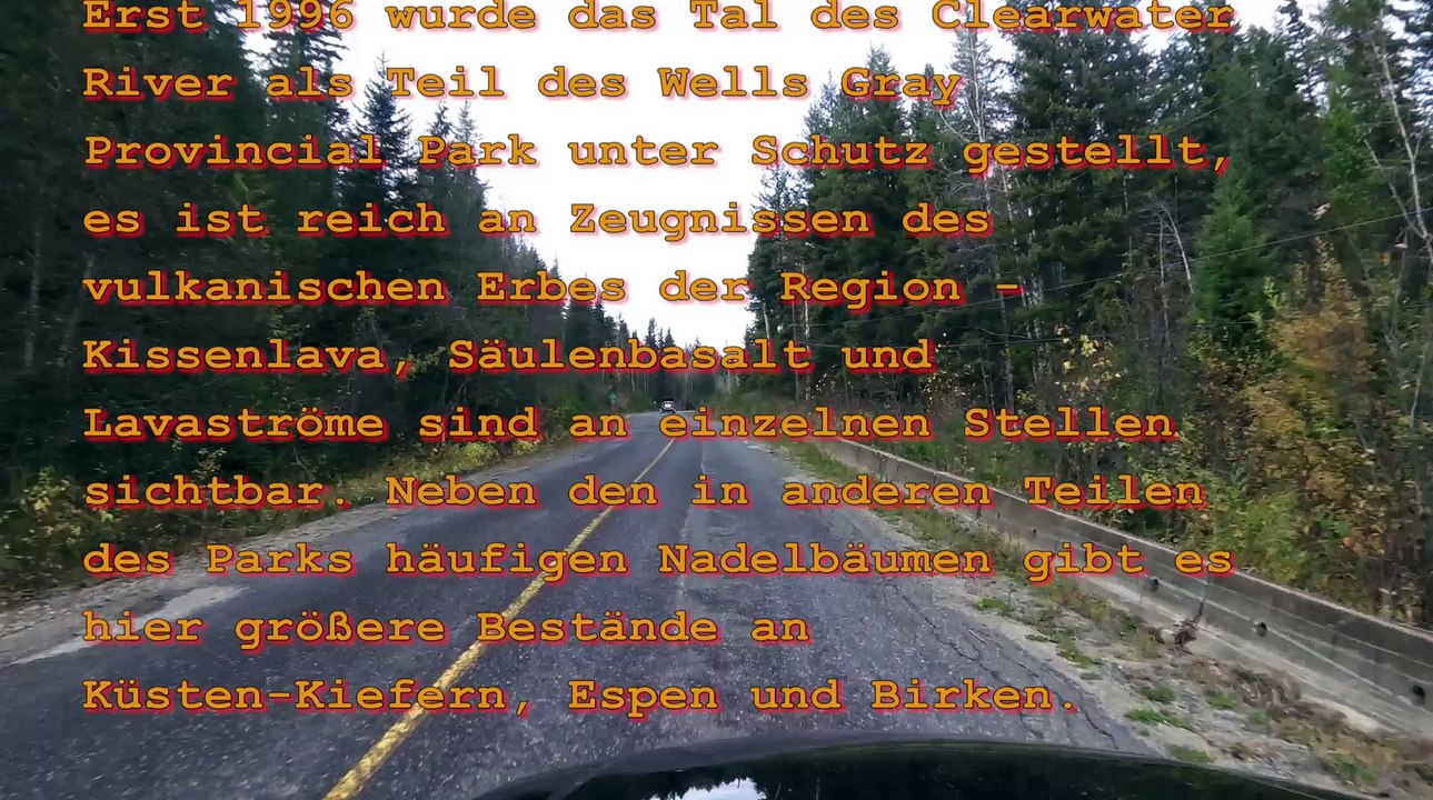 Clearwater River zum Clearwater-Lake