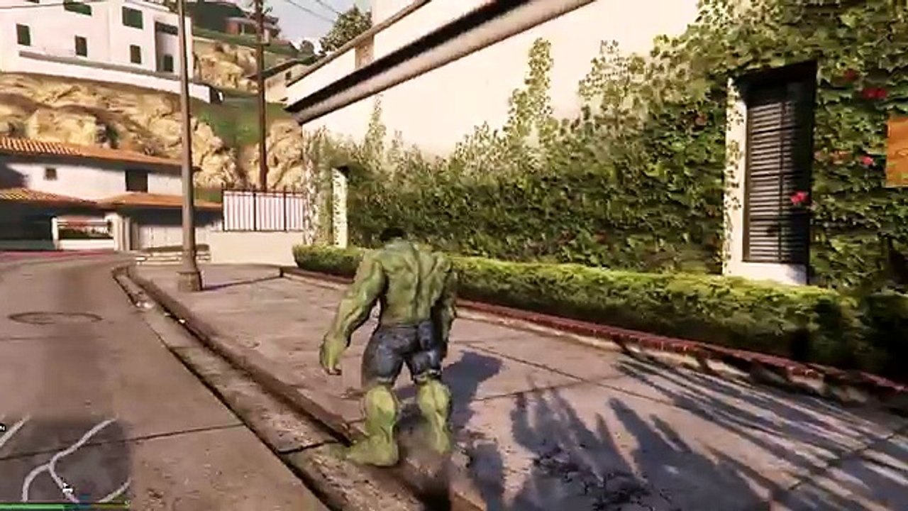 GTA 5 Mods - Hulk vs Plane 2016 HD