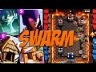 New "SWARM" Attack Strategy | Best Battle Decks | 3 Crown Tutorial | Clash Royale