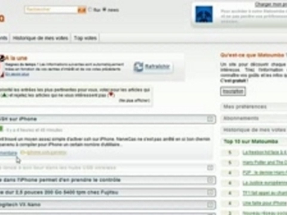 Matoumba : présentation officielle