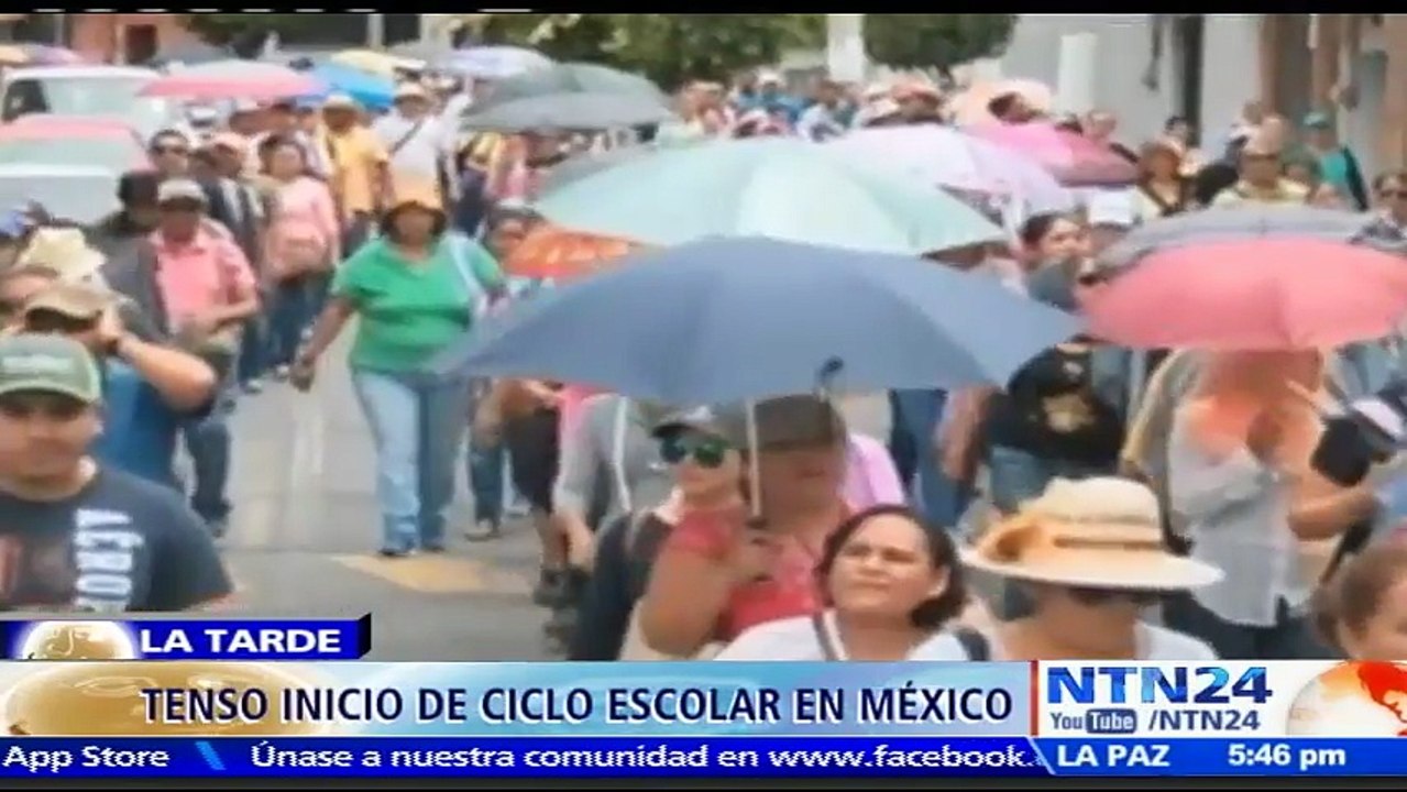 Peña Nieto da inicio al nuevo ciclo escolar en México en medio de escándalo por presunto plagio de su tesis