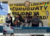 Paraguay: familiares de presos por caso Curuguaty continúan acampada
