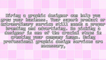 A Guide for Hiring a Graphic Designer