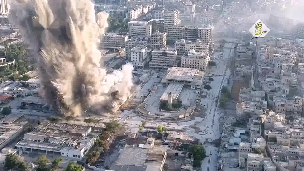 Сирийский "Сталинград". В боях за Алеппо силы оппозиции взорвали тоннель, погибли десятки солдат Асада