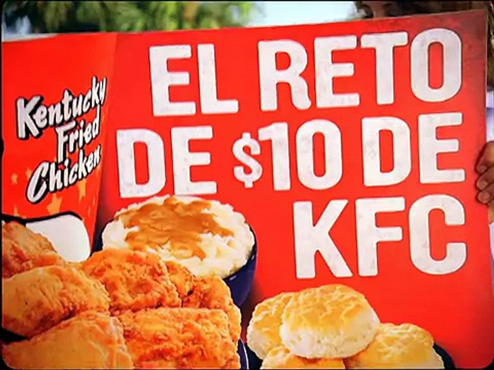 Commercial "10$ Challenge" KFC US Hispanic