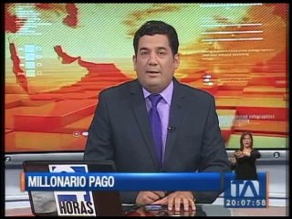 Ecuador pagó a Chevron