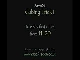 EasyCal Cubing Trick 1 - To Easily Find Cubes from 11-20.wmv