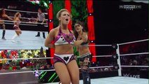 720pHD WWE RAW 12/22/14 Brie Bella vs Natalya ( Natalya attack Nikki Bella )