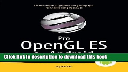 Download Pro OpenGL ES for Android  Ebook Online