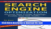 Read Small Business Owner s Handbook to Search Engine Optimization by Woessner, Stephen. (Atlantic
