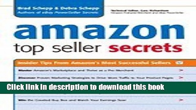 Read Amazon Top Seller Secrets: Insider Tips from Amazon s Most Successful Sellers by Schepp PDF