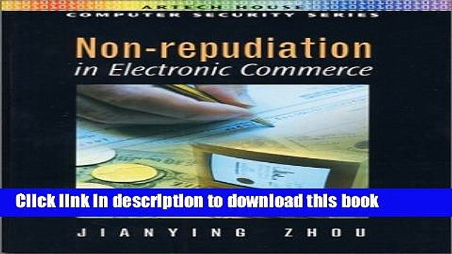 Read Non-Repudiation in Electronic Commerce Ebook Free