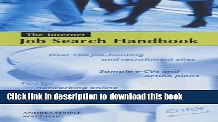 Download The Internet Job Search Handbook  Ebook Online